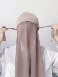 Shein barna kötött sál SC1 emx