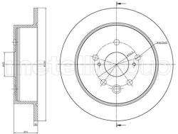 METELLI Brzdový kotúč METELLI 23-1545C (23-1545C)