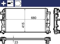 MAHLE Chlodnica Wody (cr 1710 000s)
