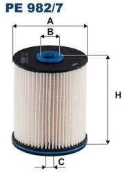 FILTRON Palivový filter FILTRON PE 982/7 (PE 982/7)