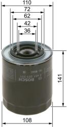 Bosch Olejový filter BOSCH 0 451 203 201 (0 451 203 201)