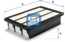 UFI Vzduchový filter UFI 30.403. 00 (30.403.00)