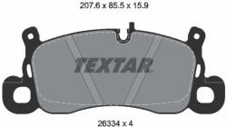 TEXTAR Sada brzdových platničiek kotúčovej brzdy TEXTAR 2633401 (2633401)