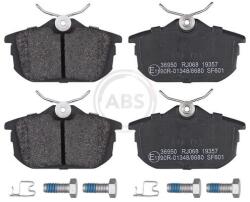 A. B. S Sada brzdových platničiek kotúčovej brzdy A. B. S. 36950 (36950)