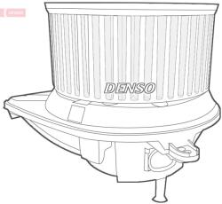 DENSO Vnútorný ventilátor DENSO DEA17030 (DEA17030)