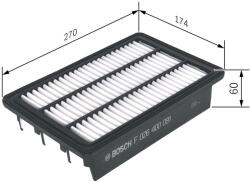 Bosch Vzduchový filter BOSCH F 026 400 091 (F 026 400 091)