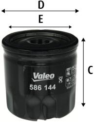 VALEO Olejový filter VALEO 586144 (586144)