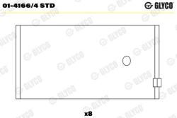 GLYCO Ojničné ložisko GLYCO 01-4166/4 STD (01-4166/4 STD)