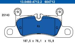 ATE Sada brzdových platničiek kotúčovej brzdy ATE 13.0460-4712.2 (13.0460-4712.2)