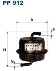 FILTRON Palivový filter FILTRON PP 912 (PP 912)