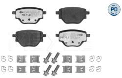 MEYLE Sada brzdových platničiek kotúčovej brzdy MEYLE 025 261 9518/PD (025 261 9518/PD)