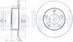 DELPHI Tarcza Ham. Audi A6 Tyl (bg3382)