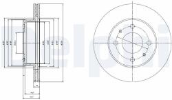 DELPHI Tarcza Ham. Przod (bg3946)