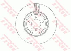 TRW Brzdový kotúč TRW DF4775S (DF4775S)