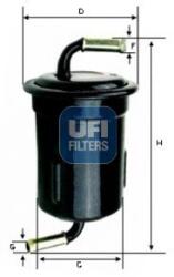UFI Palivový filter UFI 31.715. 00 (31.715.00)