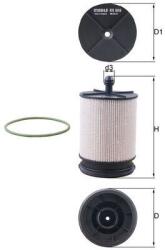 MAHLE Palivový filter MAHLE KX 569D (KX 569D)