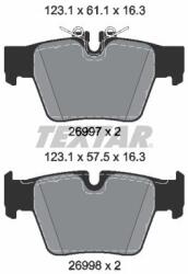 TEXTAR Sada brzdových platničiek kotúčovej brzdy TEXTAR 2699701 (2699701)