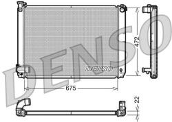 DENSO Chladič motora DENSO DRM51005 (DRM51005)