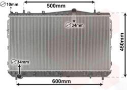 VAN WEZEL Chladič motora VAN WEZEL 81002073 (81002073)