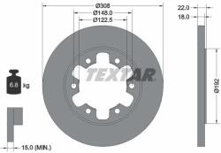 TEXTAR Brzdový kotúč TEXTAR 92275803 (92275803)