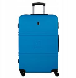 Słoń Torbalski Utazó bőrönd nagy kék 75 cm tágas 85l strapabíró váz (04-0401S-78)