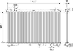 VALEO Chladič motora VALEO 701178 (701178)