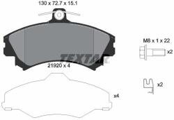 TEXTAR Sada brzdových platničiek kotúčovej brzdy TEXTAR 2192001 (2192001)