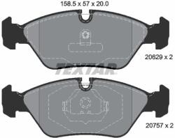 TEXTAR Sada brzdových platničiek kotúčovej brzdy TEXTAR 2062902 (2062902)