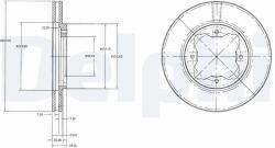 DELPHI Tarcza Ham. Honda Accord (bg2798)