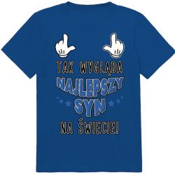 PolskaKoszulka Gyerek Póló Póló Gyerekeknek Gyereknap Legjobb Fiú 116 (KOSZKNI-KDDS01-MIN)