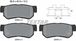 TEXTAR Sada brzdových platničiek kotúčovej brzdy TEXTAR 2354301 (2354301)
