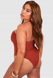 Boohoo Barna Nyakba Akasztható Fürdőruha NG2 rqu 56