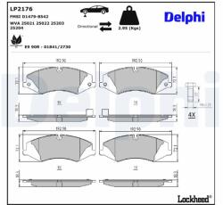 DELPHI Klocki Ham. Range Rover (lp2176)