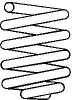 SACHS Pružina podvozku SACHS 997 504 (997 504)