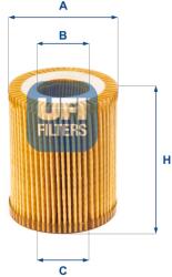 UFI Olejový filter UFI 25.164. 00 (25.164.00)