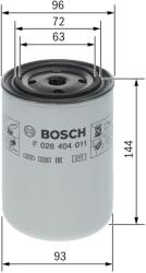 Bosch Filter chladiva BOSCH F 026 404 011 (F 026 404 011)