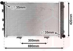 VAN WEZEL Chladič motora VAN WEZEL 30002211 (30002211)