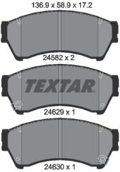 TEXTAR Sada brzdových platničiek kotúčovej brzdy TEXTAR 2458202 (2458202)