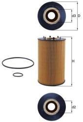 MAHLE Olejový filter MAHLE OX 435D (OX 435D)