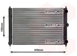 VAN WEZEL Chladič motora VAN WEZEL 58002092 (58002092)