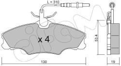 CIFAM Sada brzdových platničiek kotúčovej brzdy CIFAM 822-213-0 (822-213-0)