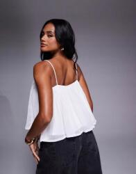 River Island Fehér Vállpántos Felső PR9 xbn L