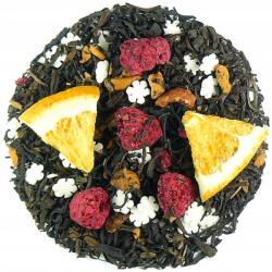 Herbaty Szlachetne Yunnan Last Christmas Karácsonyi Málna-narancs Fekete Tea 50g (kawa-czy-herbata.pl)