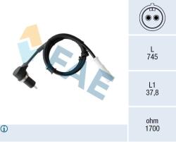 FAE Snímač počtu otáčok kolesa FAE 78555 (78555)
