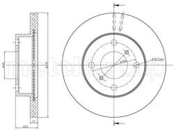 METELLI Brzdový kotúč METELLI 23-0587 (23-0587)