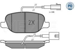 MEYLE Sada brzdových platničiek kotúčovej brzdy MEYLE 025 238 1118/PD (025 238 1118/PD)