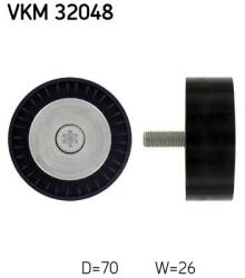 SKF Vratná/vodiaca kladka rebrovaného klinového remeňa SKF VKM 32048 (VKM 32048)