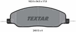 TEXTAR Sada brzdových platničiek kotúčovej brzdy TEXTAR 2451301 (2451301)