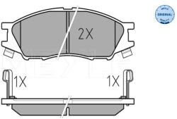 MEYLE Sada brzdových platničiek kotúčovej brzdy MEYLE 025 246 4815/W (025 246 4815/W)