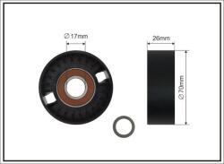 CAFFARO Napínacia kladka rebrovaného klinového remeňa CAFFARO 01-97 SC (01-97 SC)